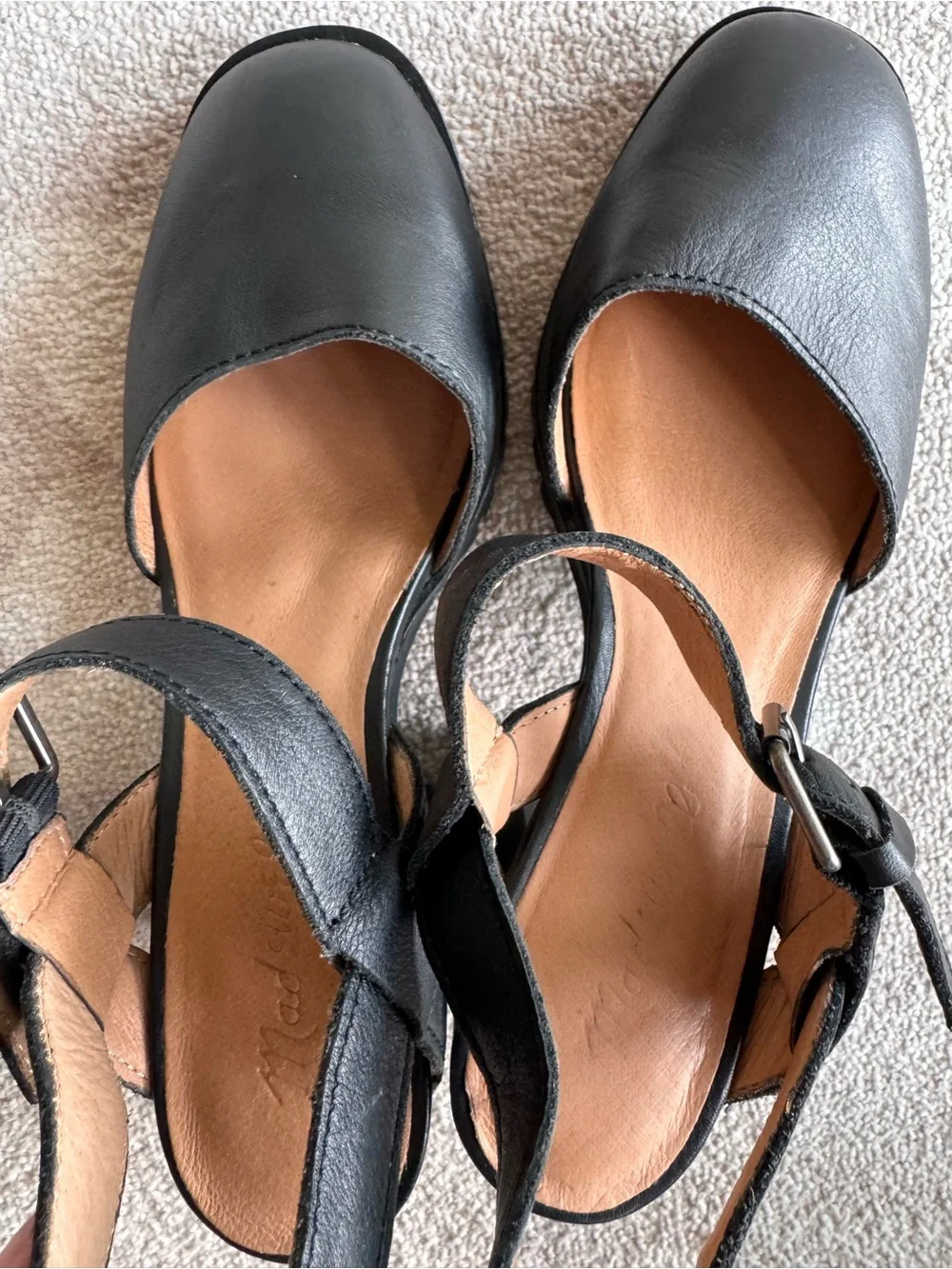 Madewell claudie heeled